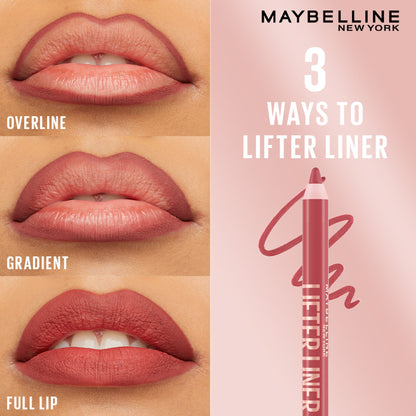 Maybelline New York Lifter Liner Lip Liner Pencil With Hyaluronic Acid - Line Leader