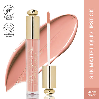 Parul Garg Beauty Silk Matte Liquid Lipstick, Long Lasting & Transfer-Proof - Magic Shade 06