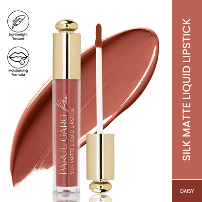 Parul Garg Beauty Silk Matte Liquid Lipstick, Long Lasting & Transfer-Proof - Daisy 16