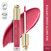 Parul Garg Beauty Silk Matte Liquid Lipstick, Long Lasting & Transfer-Proof - Lotus 17