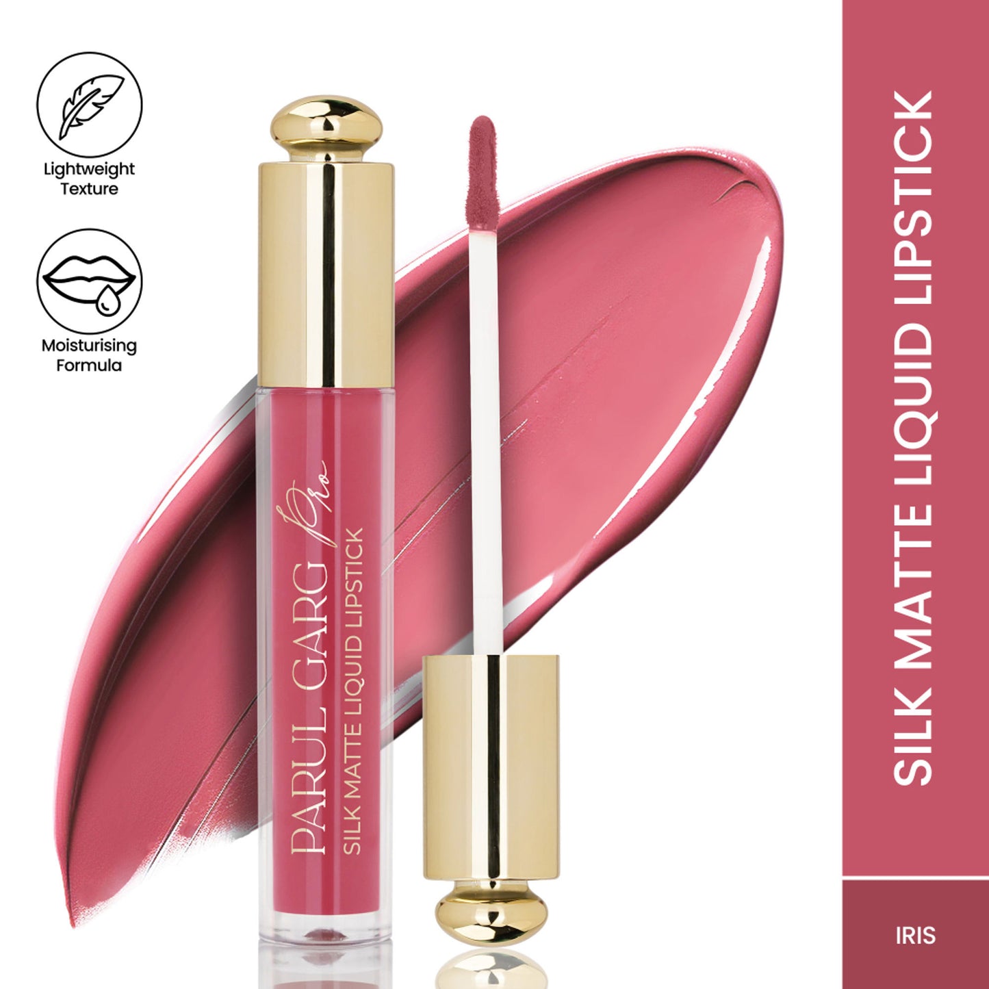 Parul Garg Beauty Silk Matte Liquid Lipstick, Long Lasting & Transfer-Proof - Iris 14