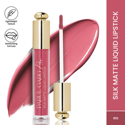 Parul Garg Beauty Silk Matte Liquid Lipstick, Long Lasting & Transfer-Proof - Iris 14