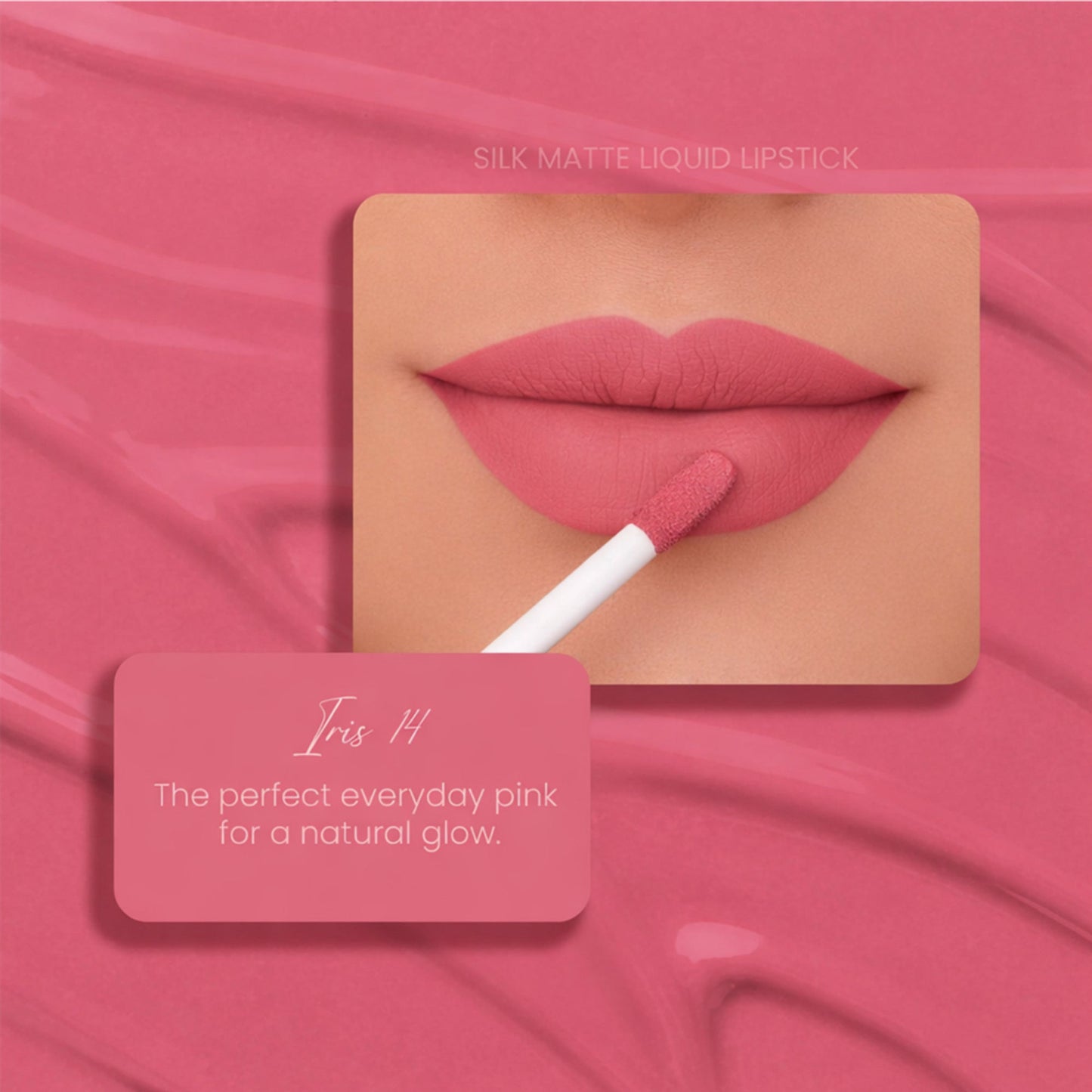 Parul Garg Beauty Silk Matte Liquid Lipstick, Long Lasting & Transfer-Proof - Iris 14