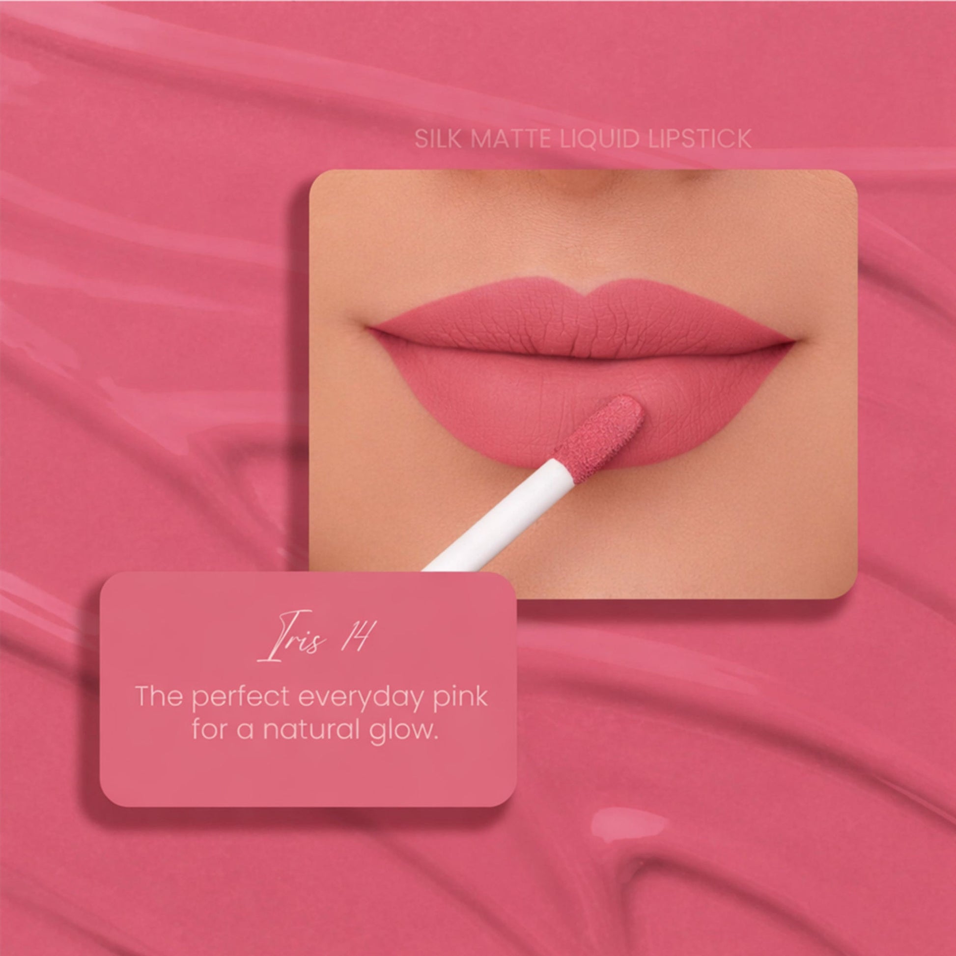Parul Garg Beauty Silk Matte Liquid Lipstick, Long Lasting & Transfer-Proof - Iris 14