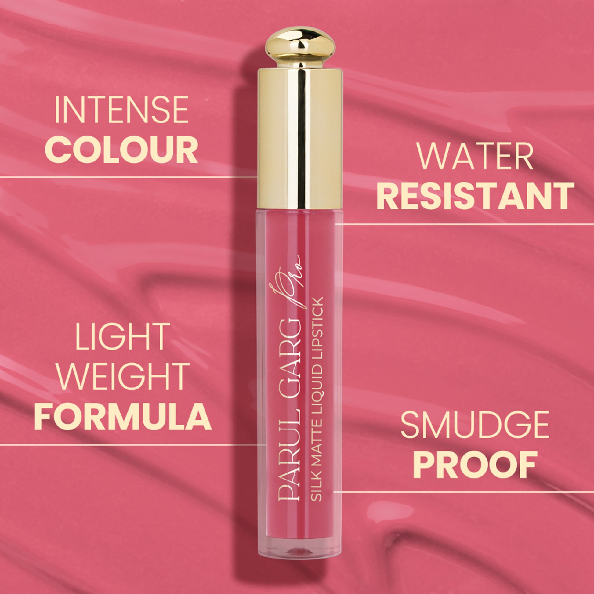 Parul Garg Beauty Silk Matte Liquid Lipstick, Long Lasting & Transfer-Proof - Iris 14