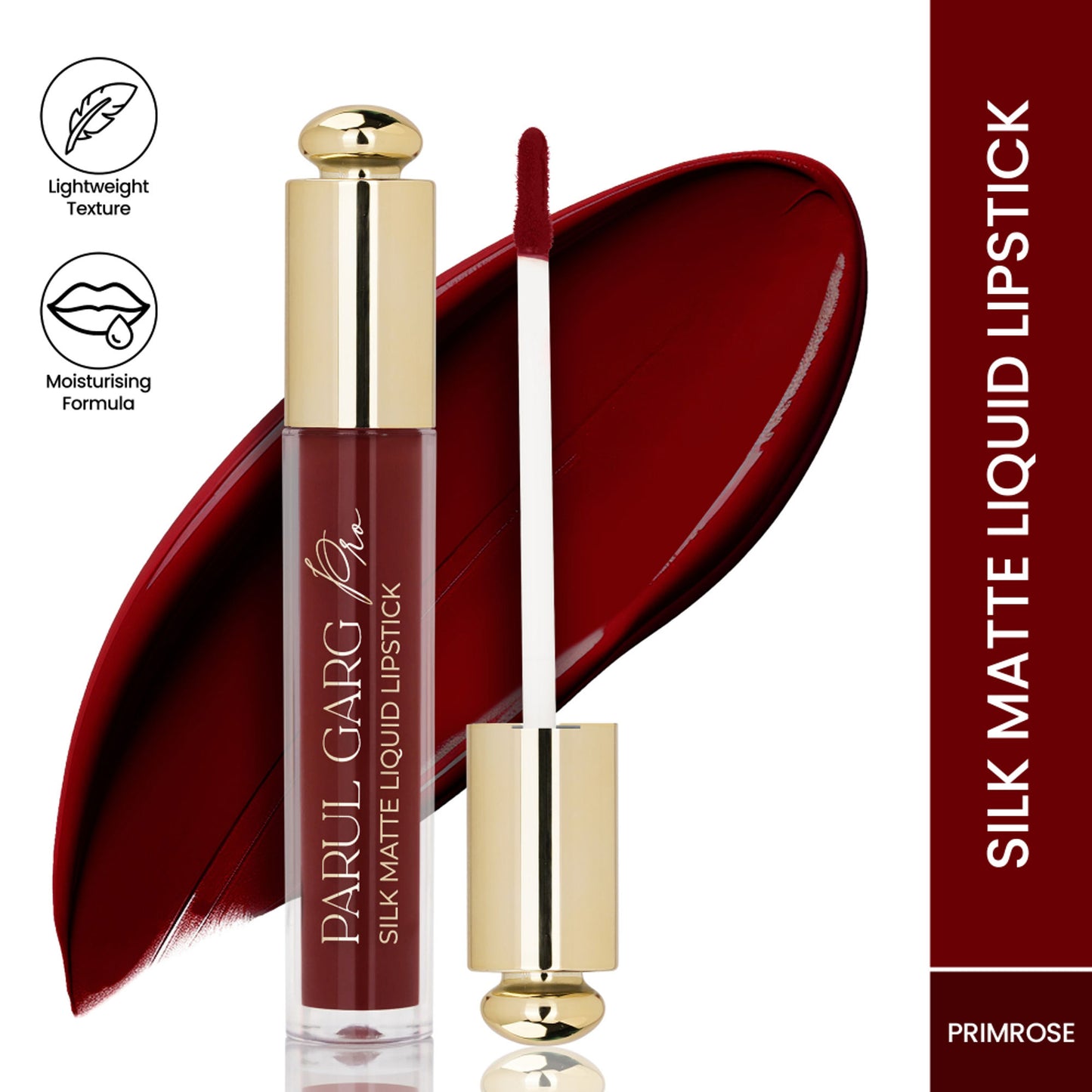 Parul Garg Beauty Silk Matte Liquid Lipstick, Long Lasting & Transfer-Proof - Primrose 05