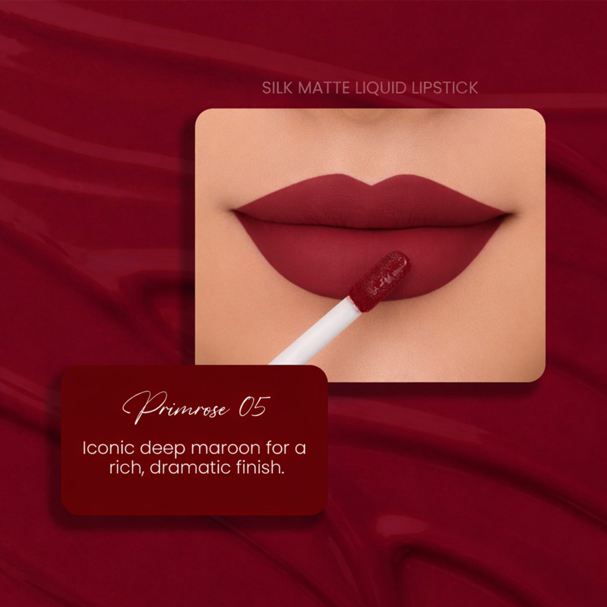 Parul Garg Beauty Silk Matte Liquid Lipstick, Long Lasting & Transfer-Proof - Primrose 05