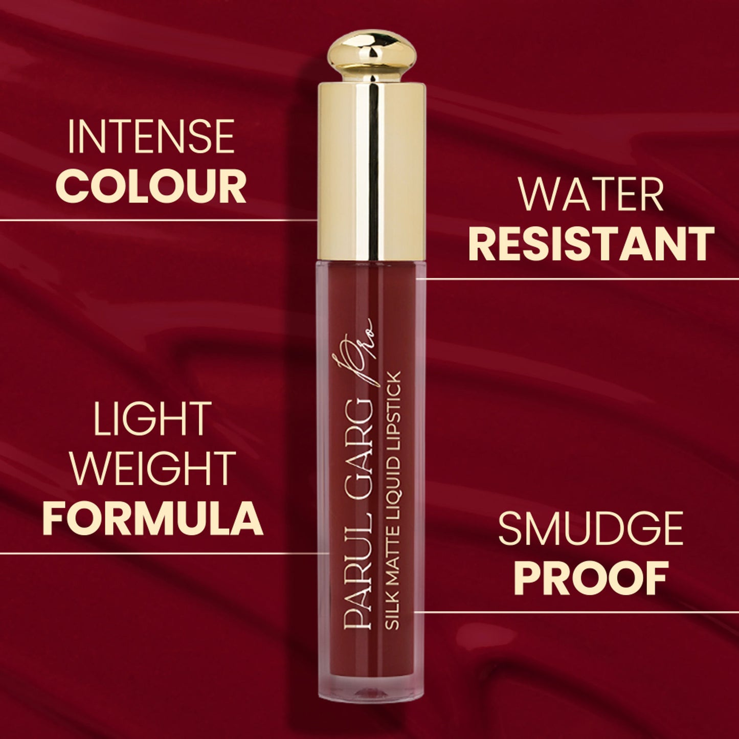 Parul Garg Beauty Silk Matte Liquid Lipstick, Long Lasting & Transfer-Proof - Primrose 05