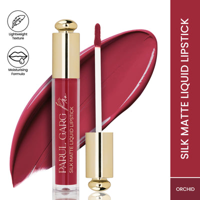 Parul Garg Beauty Silk Matte Liquid Lipstick, Long Lasting & Transfer-Proof - Orchid 11