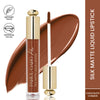 Parul Garg Beauty Silk Matte Liquid Lipstick, Long Lasting & Transfer-Proof - Chocolate Cosmos 03