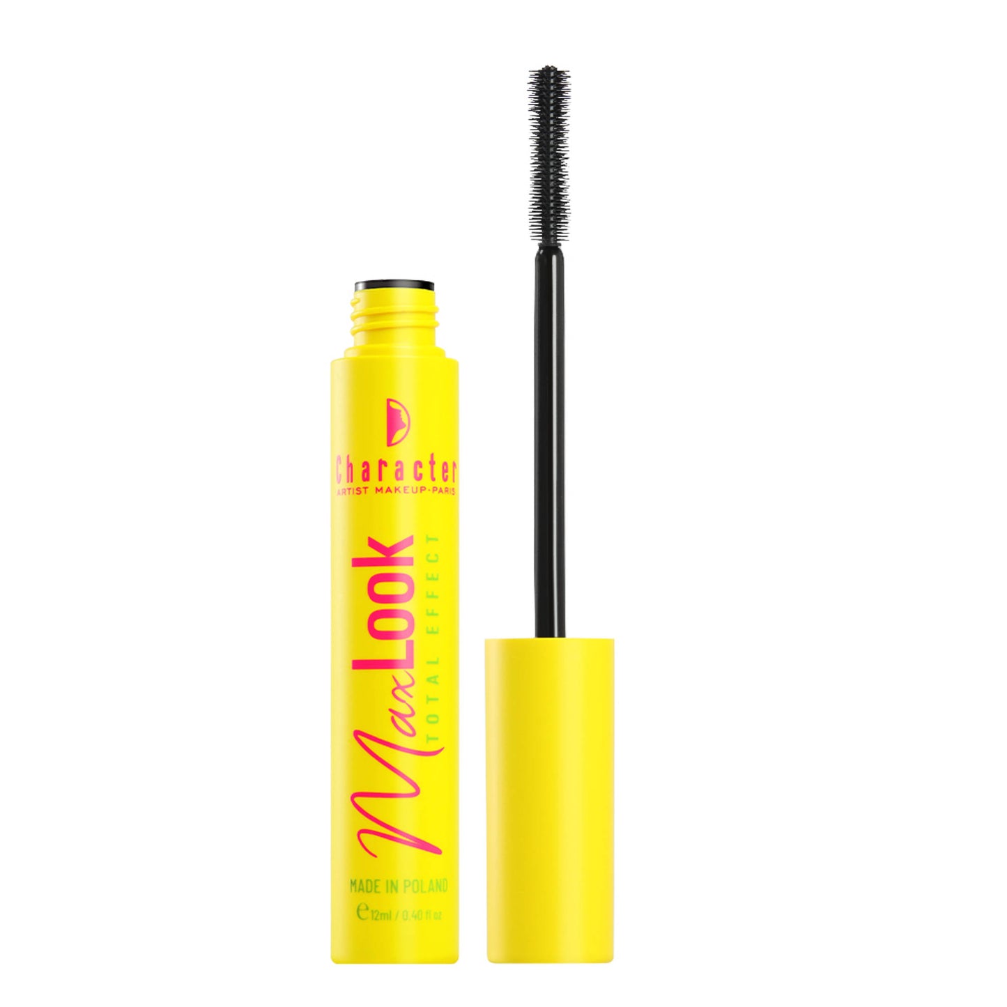 Character Max Look Total Effect Mascara, Smudgeproof, Waterproof, Lasts Upto 24 Hrs - CMT001