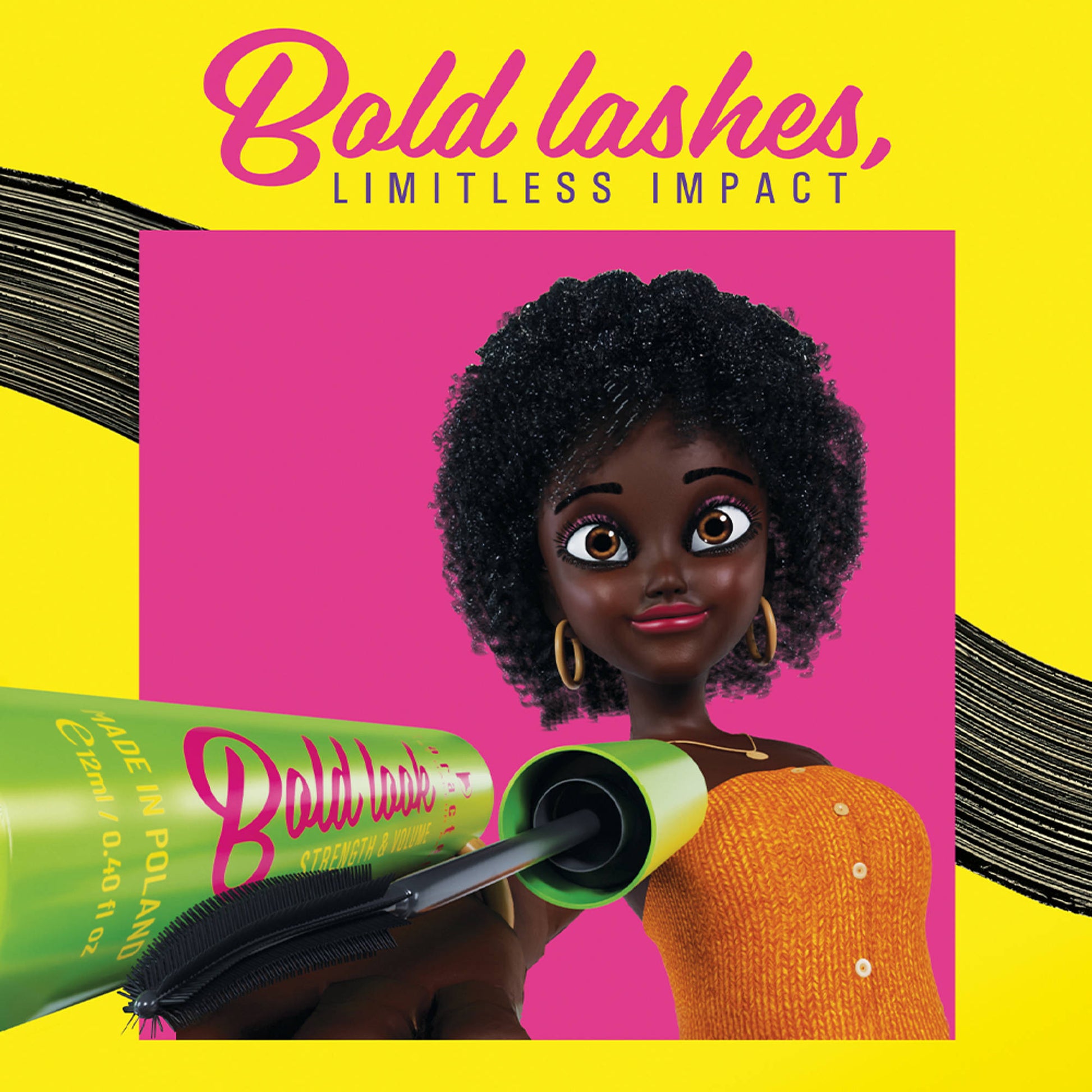 Character Bold Look Strength & Volume Mascara - CBV001