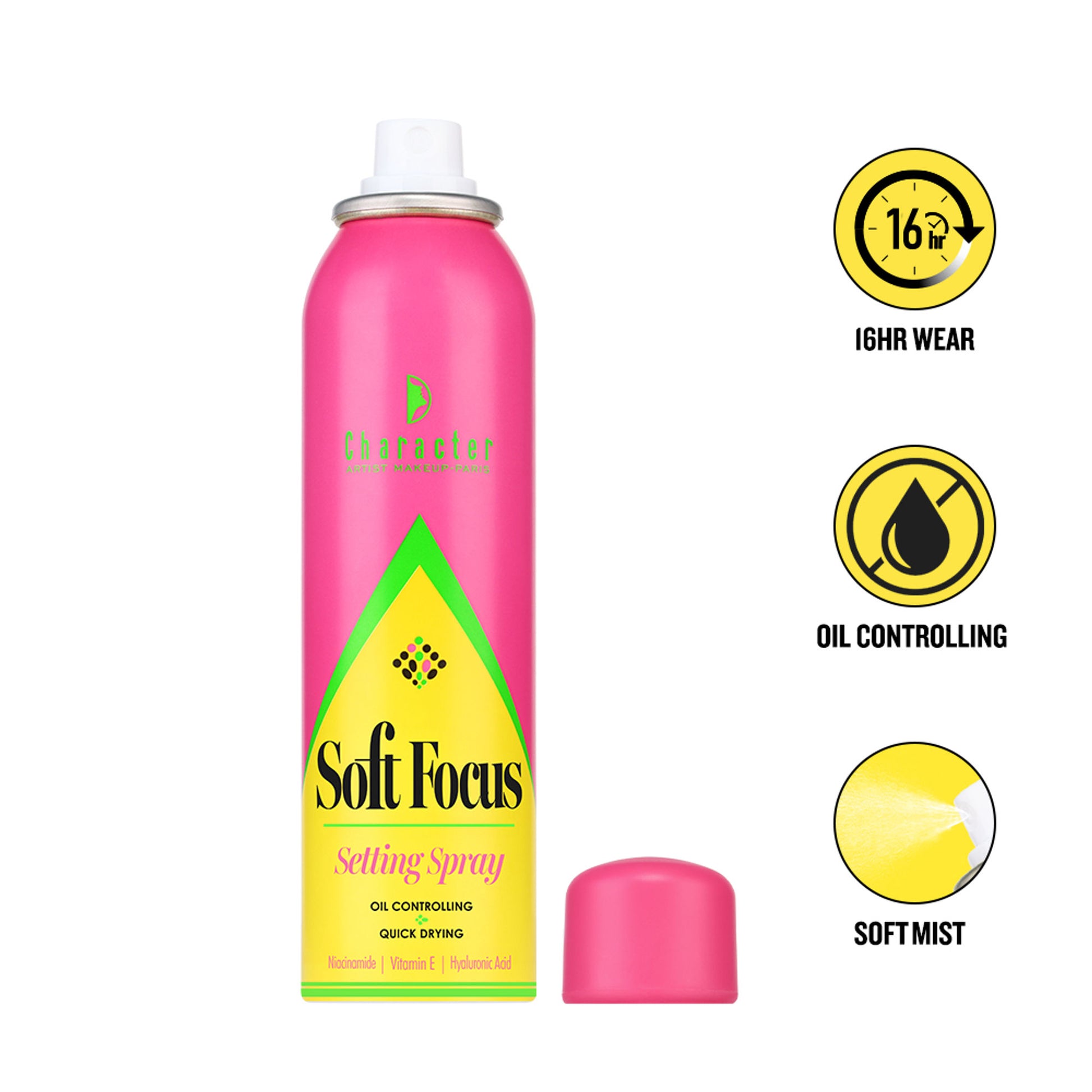 Character Soft Focus Setting Spray