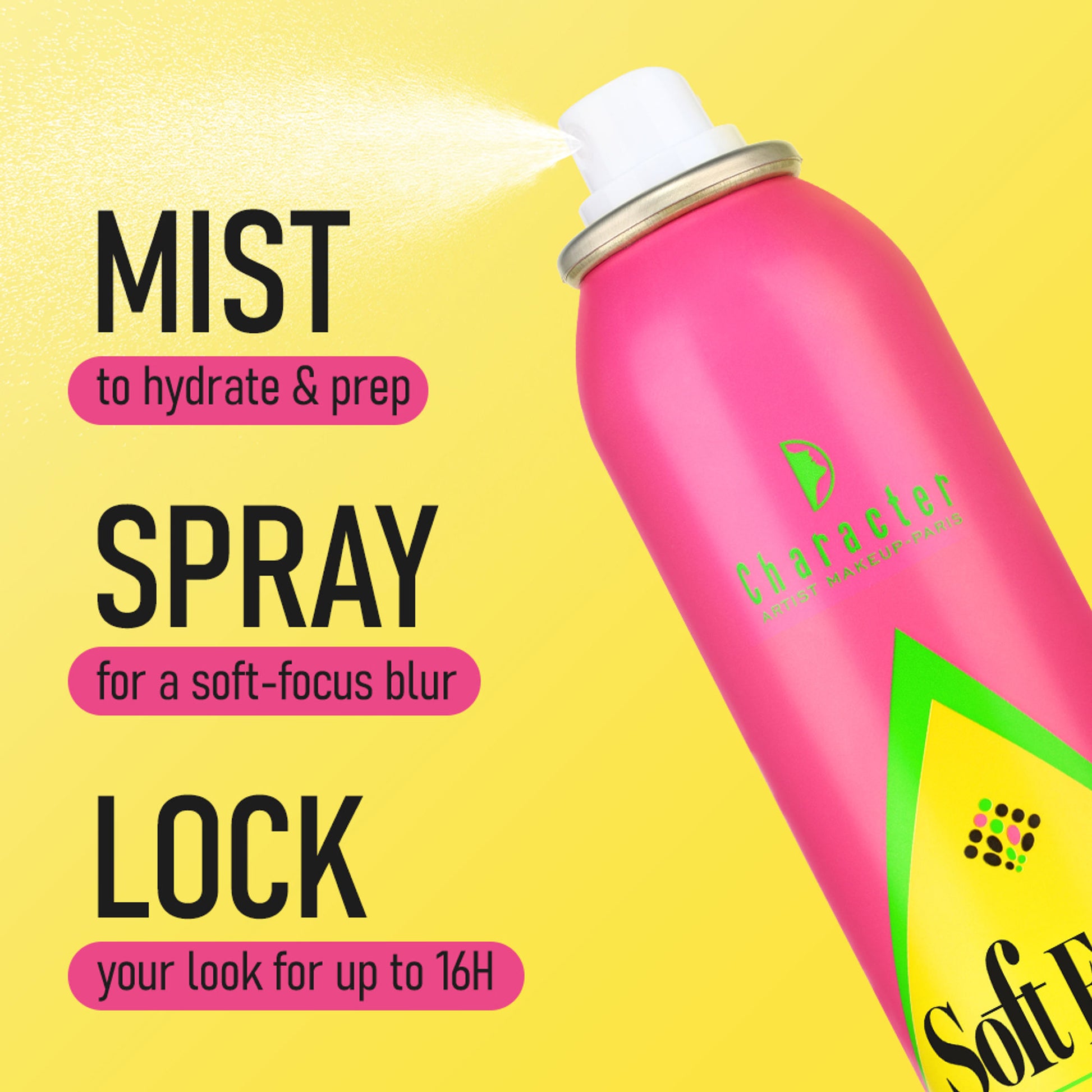 Character Soft Focus Setting Spray