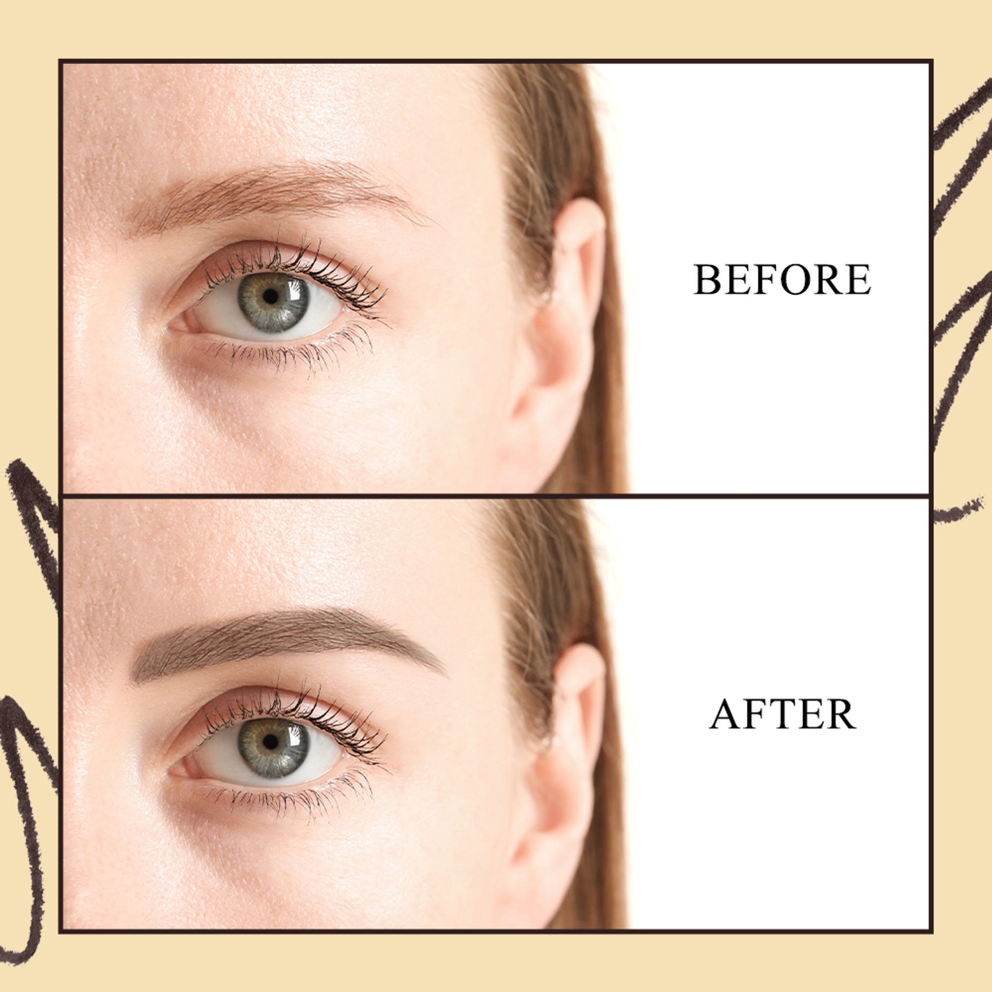 Character Shape & Shade Brow Pencil - Brown