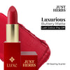 Just Herbs Luxe Satin Melt High Shine Lipstick - 09 Searing Scarlet