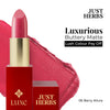 Just Herbs Luxe Satin Melt High Shine Lipstick - 06 Berry Allure