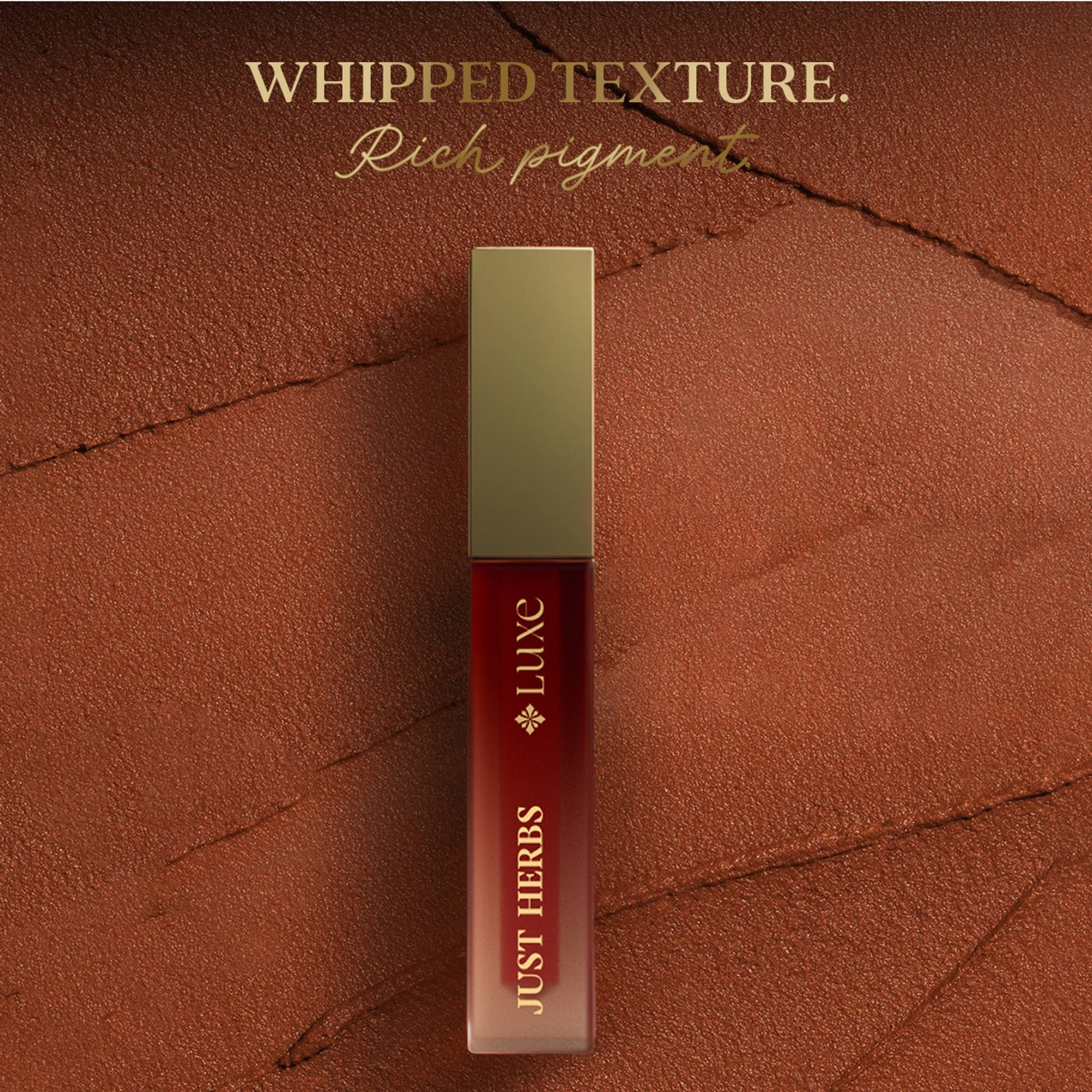 Just Herbs Luxe Dream Muse Mousse Liquid Lipstick - 04 Amber Honey