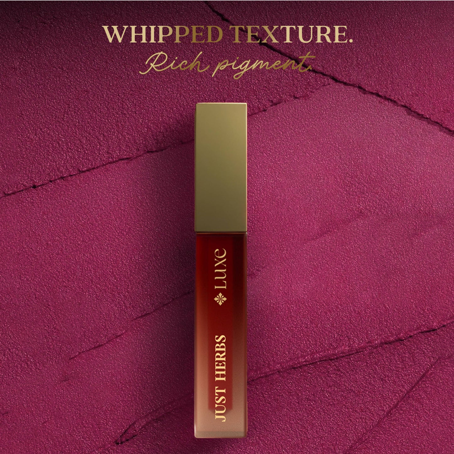 Just Herbs Luxe Dream Muse Mousse Liquid Lipstick - 03 Blush Bloom