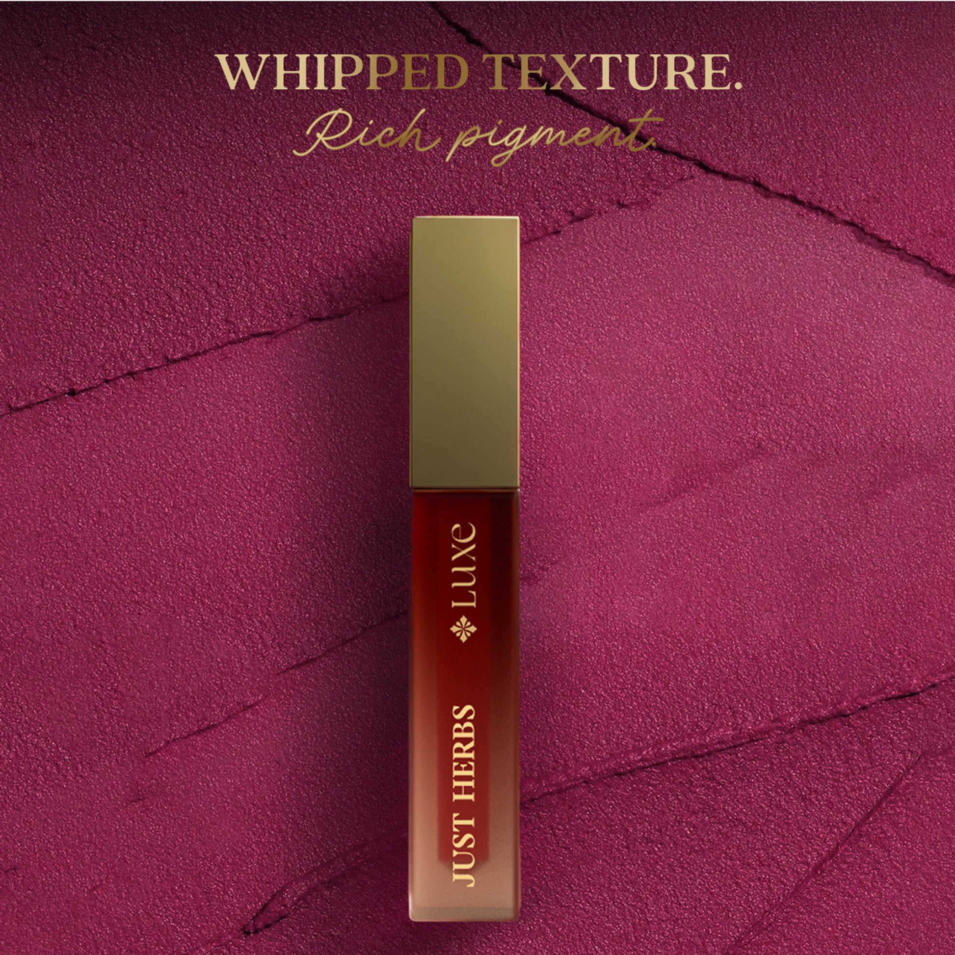 Just Herbs Luxe Dream Muse Mousse Liquid Lipstick - 03 Blush Bloom