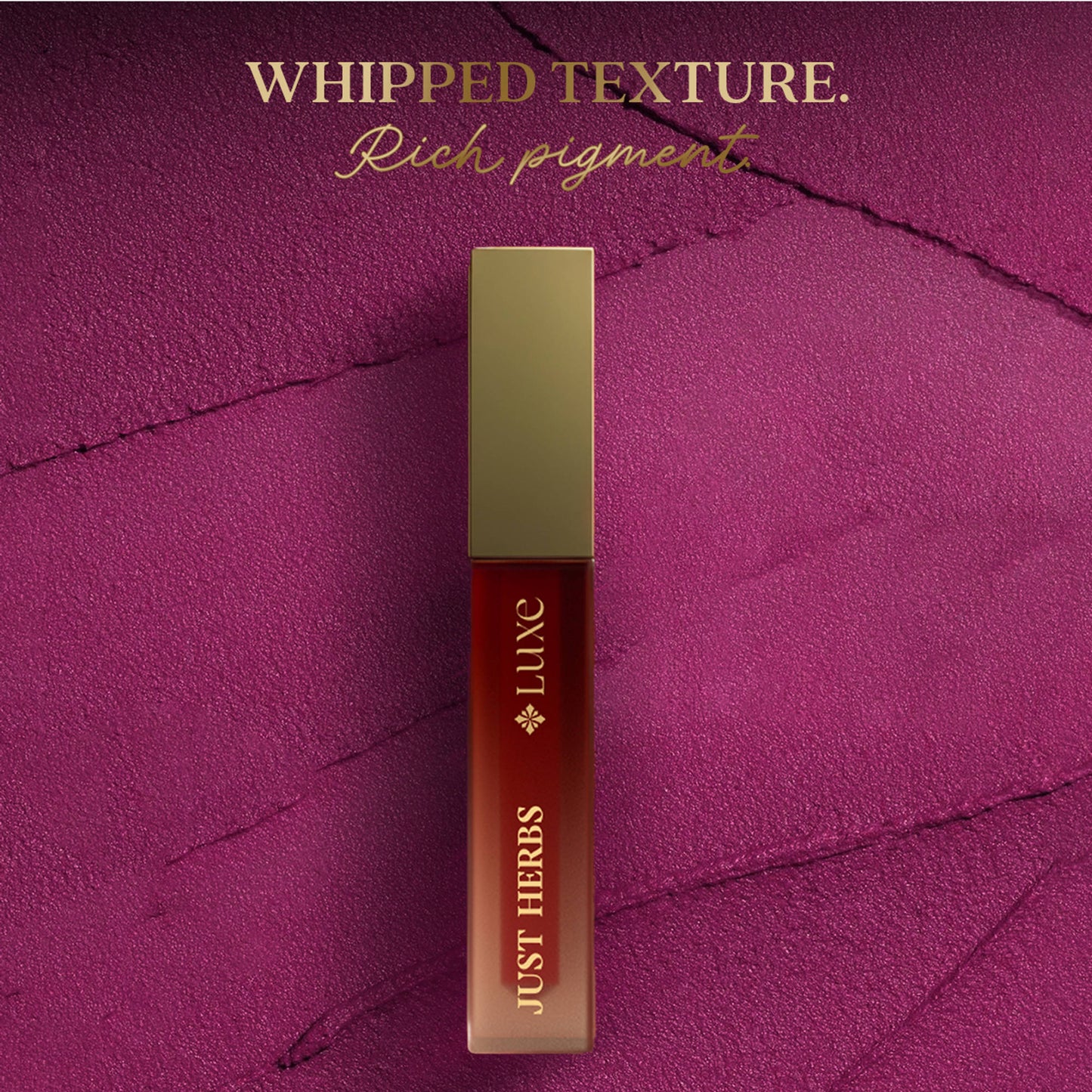 Just Herbs Luxe Dream Muse Mousse Liquid Lipstick - 02 Magenta Whirl