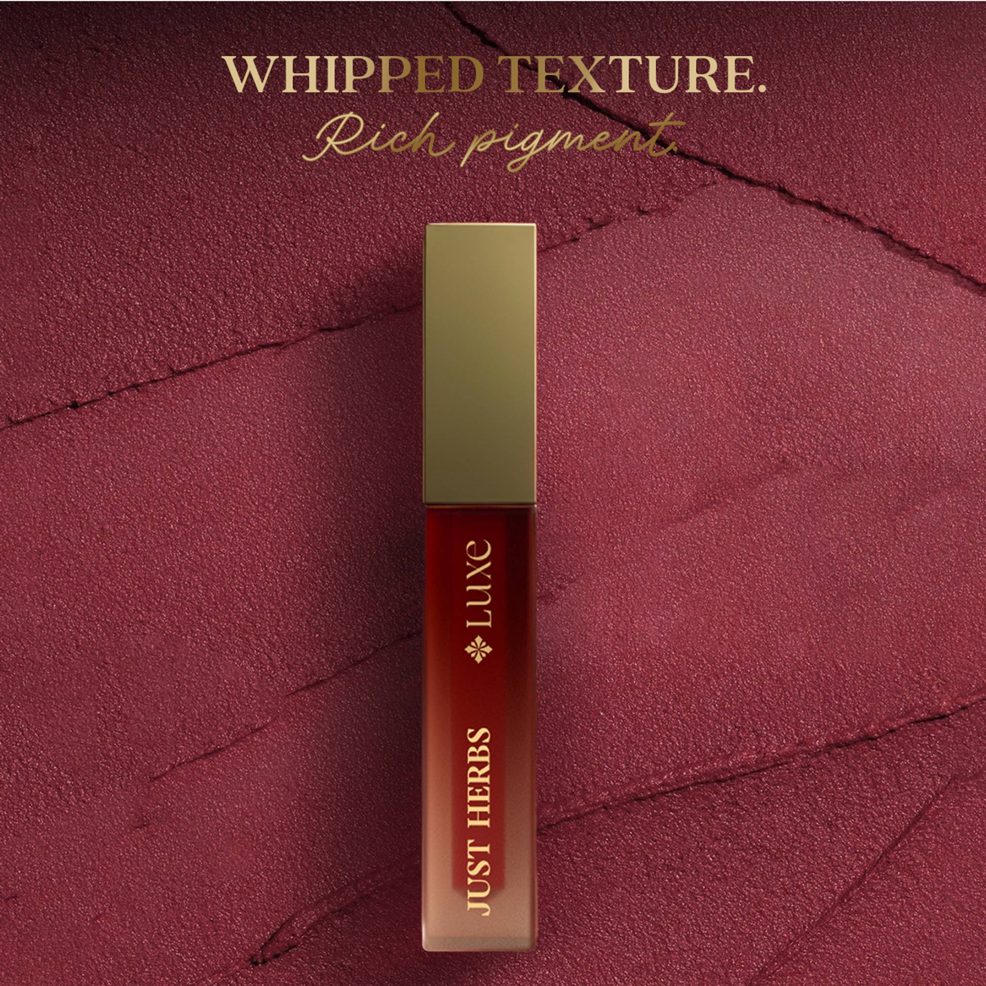 Just Herbs Luxe Dream Muse Mousse Liquid Lipstick - 01 Spiced Taupe