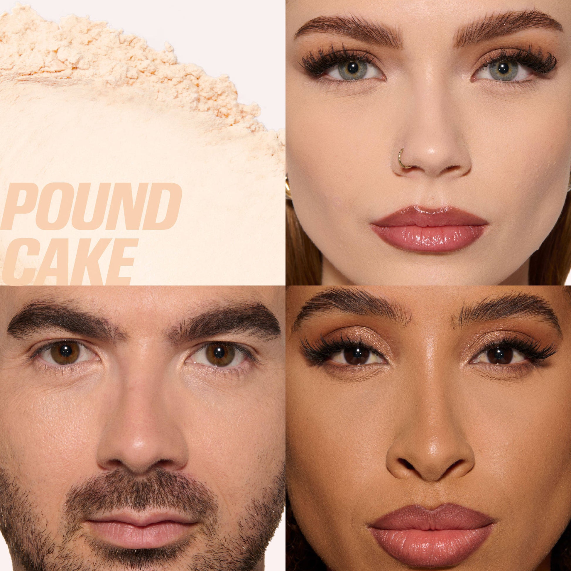 Huda Beauty Mini Easy Baby Bake Loose Baking & Setting Powder - Cherry Blossom - Pound Cake