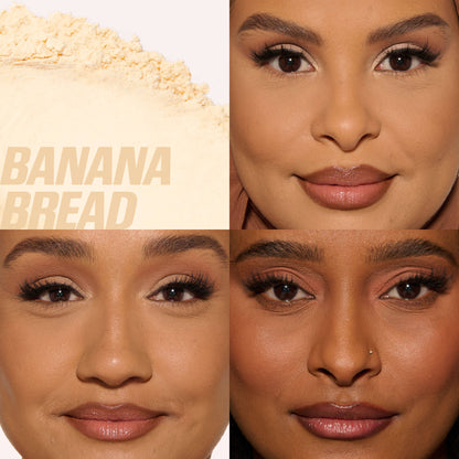 Huda Beauty Mini Easy Baby Bake Loose Baking & Setting Powder - Cherry Blossom - Banana Bread