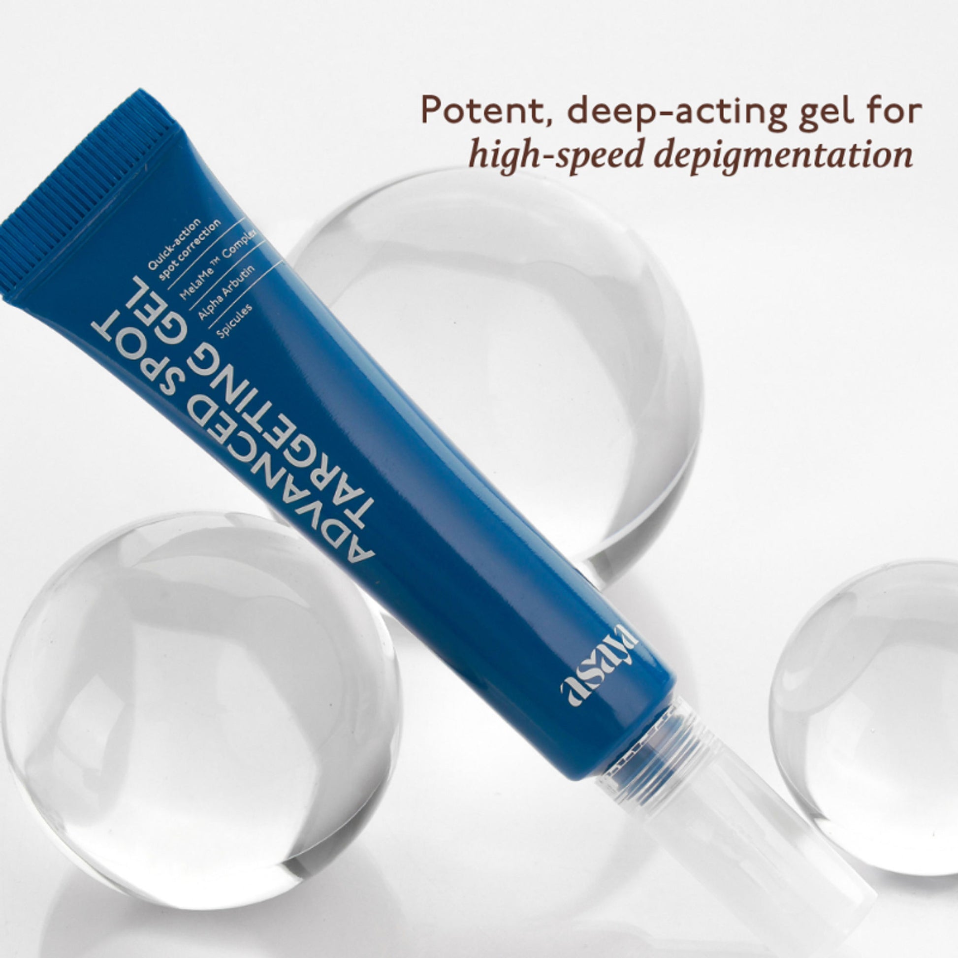 Asaya Advanced Dark Spot Gel for Pigmentation Acne Marks with MelaMe & Alpha Arbutin All Skin Type