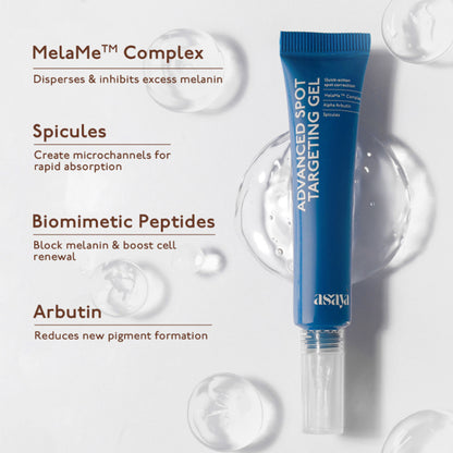 Asaya Advanced Dark Spot Gel for Pigmentation Acne Marks with MelaMe & Alpha Arbutin All Skin Type