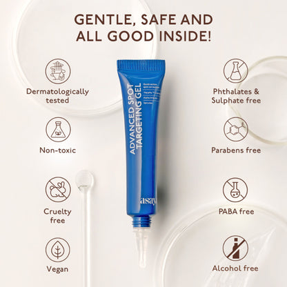 Asaya Advanced Dark Spot Gel for Pigmentation Acne Marks with MelaMe & Alpha Arbutin All Skin Type