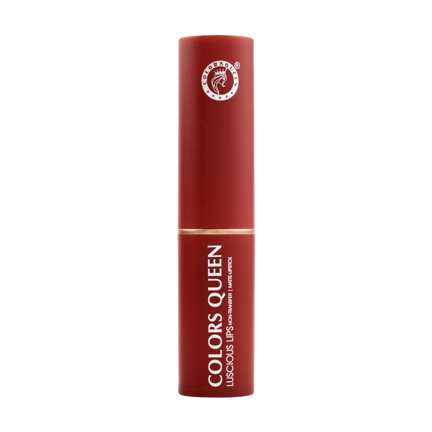 Colors Queen Luscious Lips Non Transfer Matte Lipstick - 01 Red Aurora