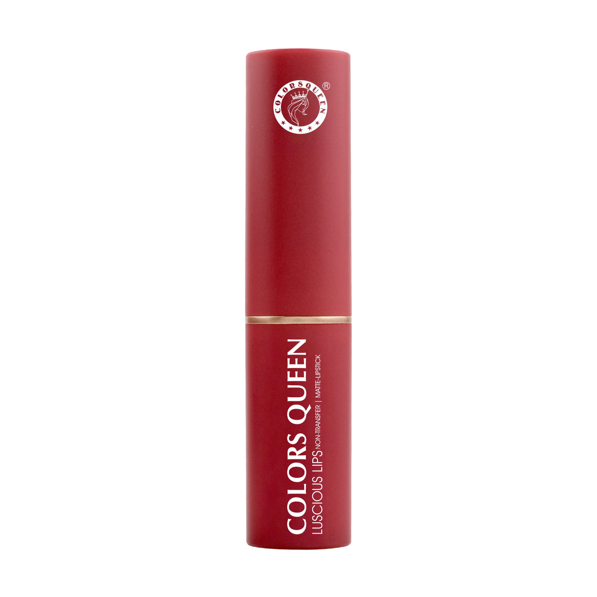 Colors Queen Luscious Lips Non Transfer Matte Lipstick - 02 Dusty Pink