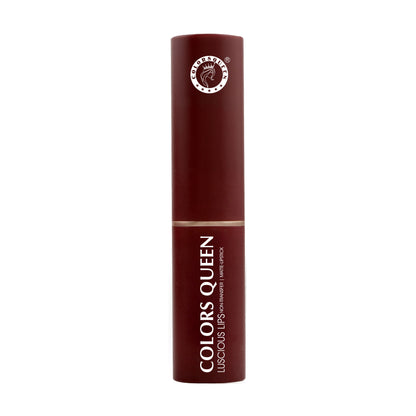Colors Queen Luscious Lips Non Transfer Matte Lipstick - 04 Royal Rust Maroon