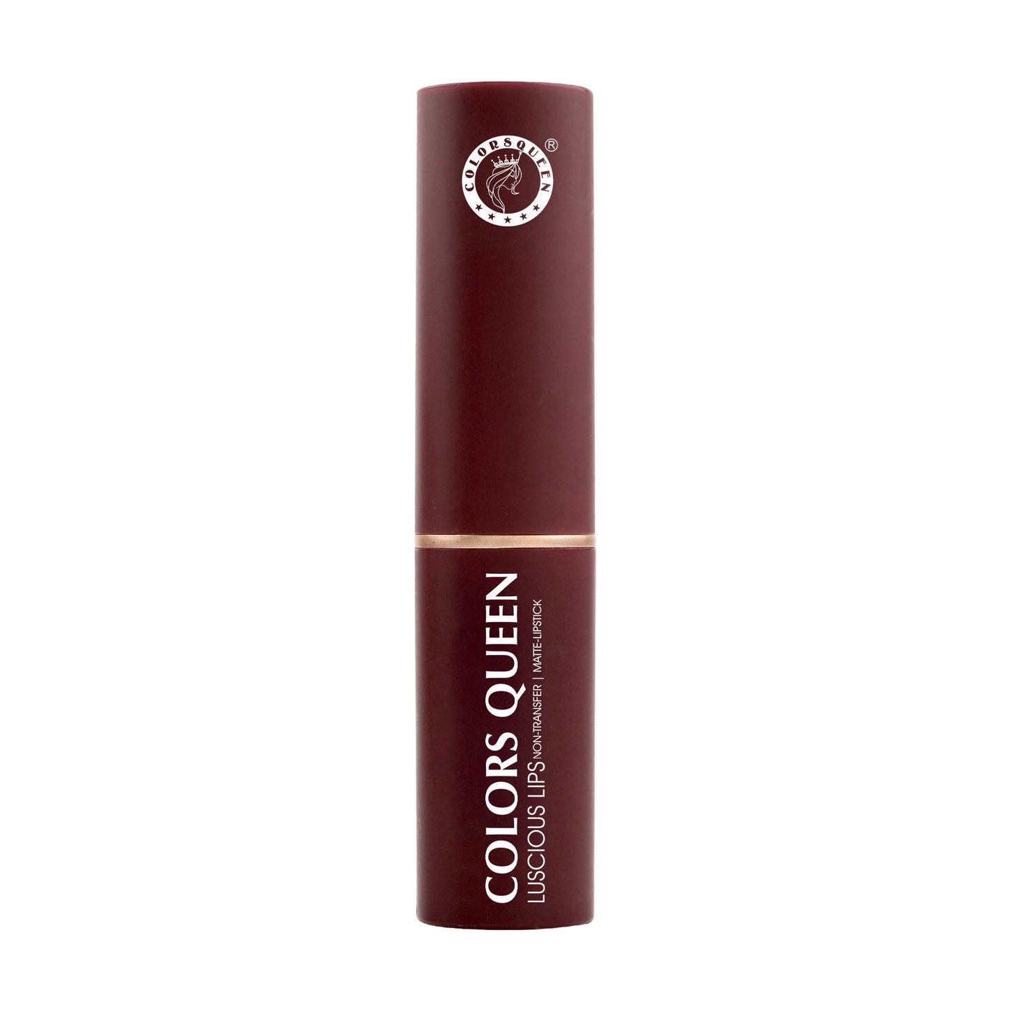 Colors Queen Luscious Lips Non Transfer Matte Lipstick - 09 Wild Maroon