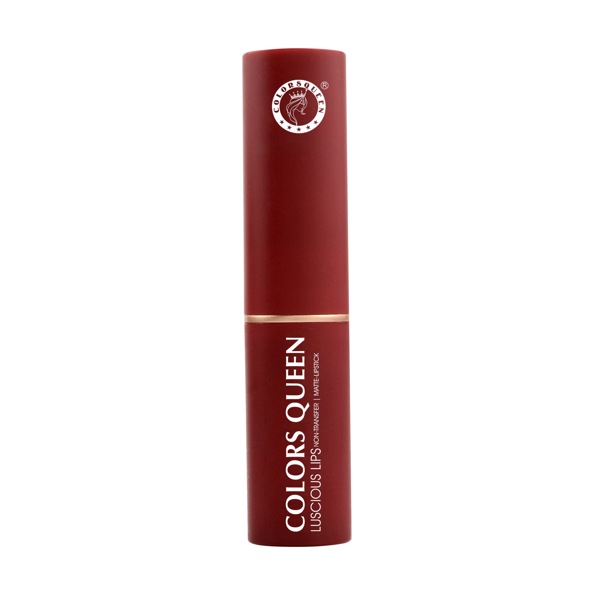 Colors Queen Luscious Lips Non Transfer Matte Lipstick - 10 Red Rebel