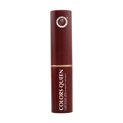 Colors Queen Luscious Lips Non Transfer Matte Lipstick - 12 Bride Maroon