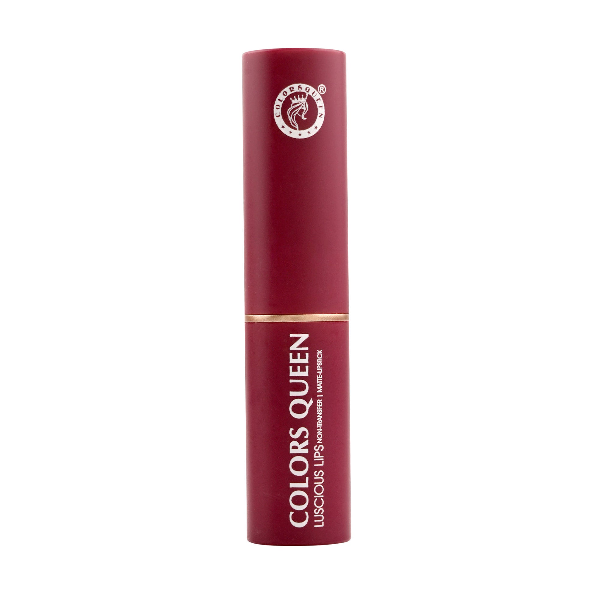 Colors Queen Luscious Lips Non Transfer Matte Lipstick - 16 Maple Magenta