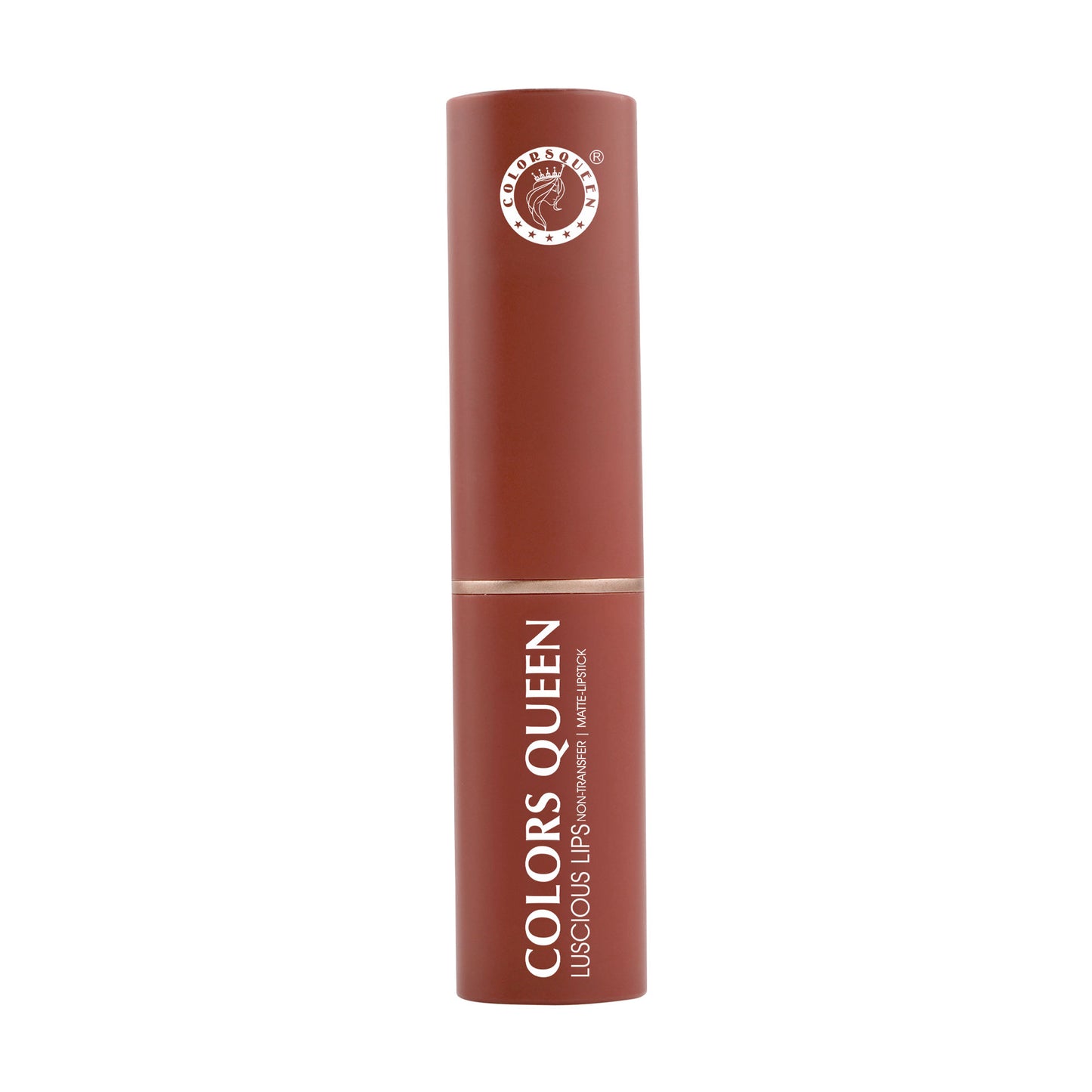 Colors Queen Luscious Lips Non Transfer Matte Lipstick - 19 Naughty Nude