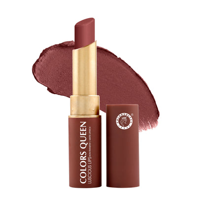Colors Queen Luscious Lips Non Transfer Matte Lipstick - 22 Rich High