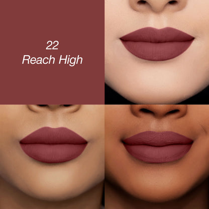 Colors Queen Luscious Lips Non Transfer Matte Lipstick - 22 Rich High