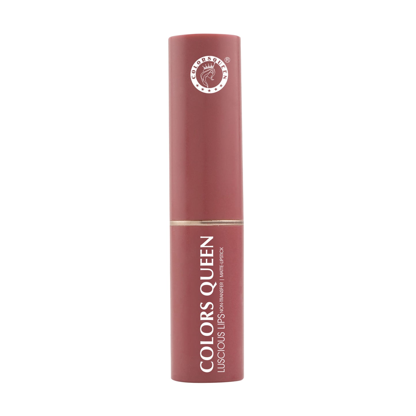 Colors Queen Luscious Lips Non Transfer Matte Lipstick - 23 Nude Toast