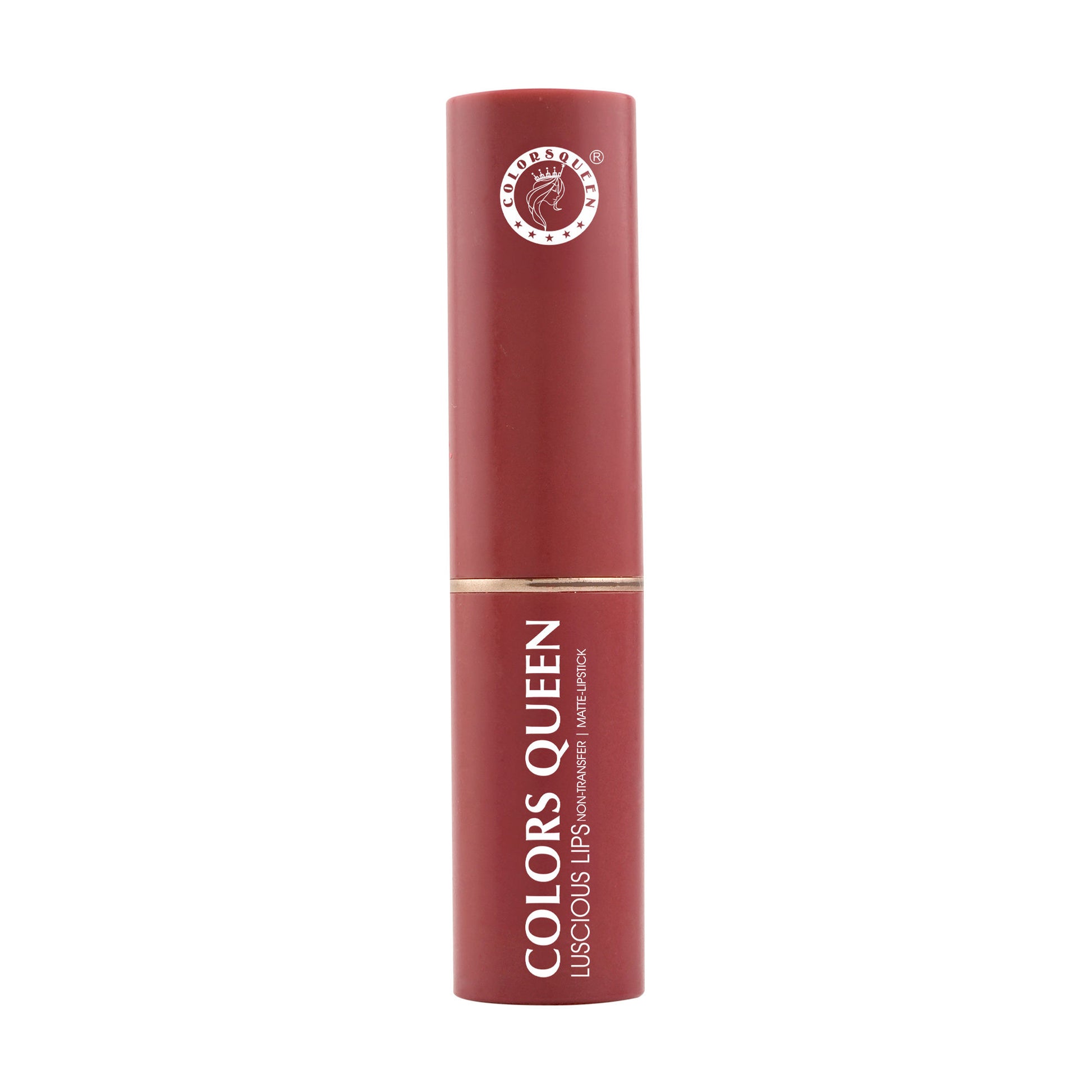 Colors Queen Luscious Lips Non Transfer Matte Lipstick - 24 Coral Date