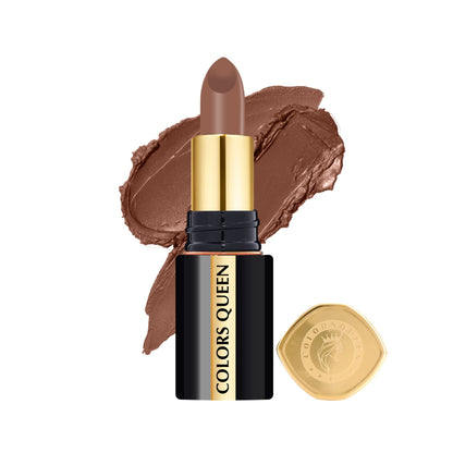 Colors Queen Luxury Matte Non Transfer Lipstick - 14 Nude