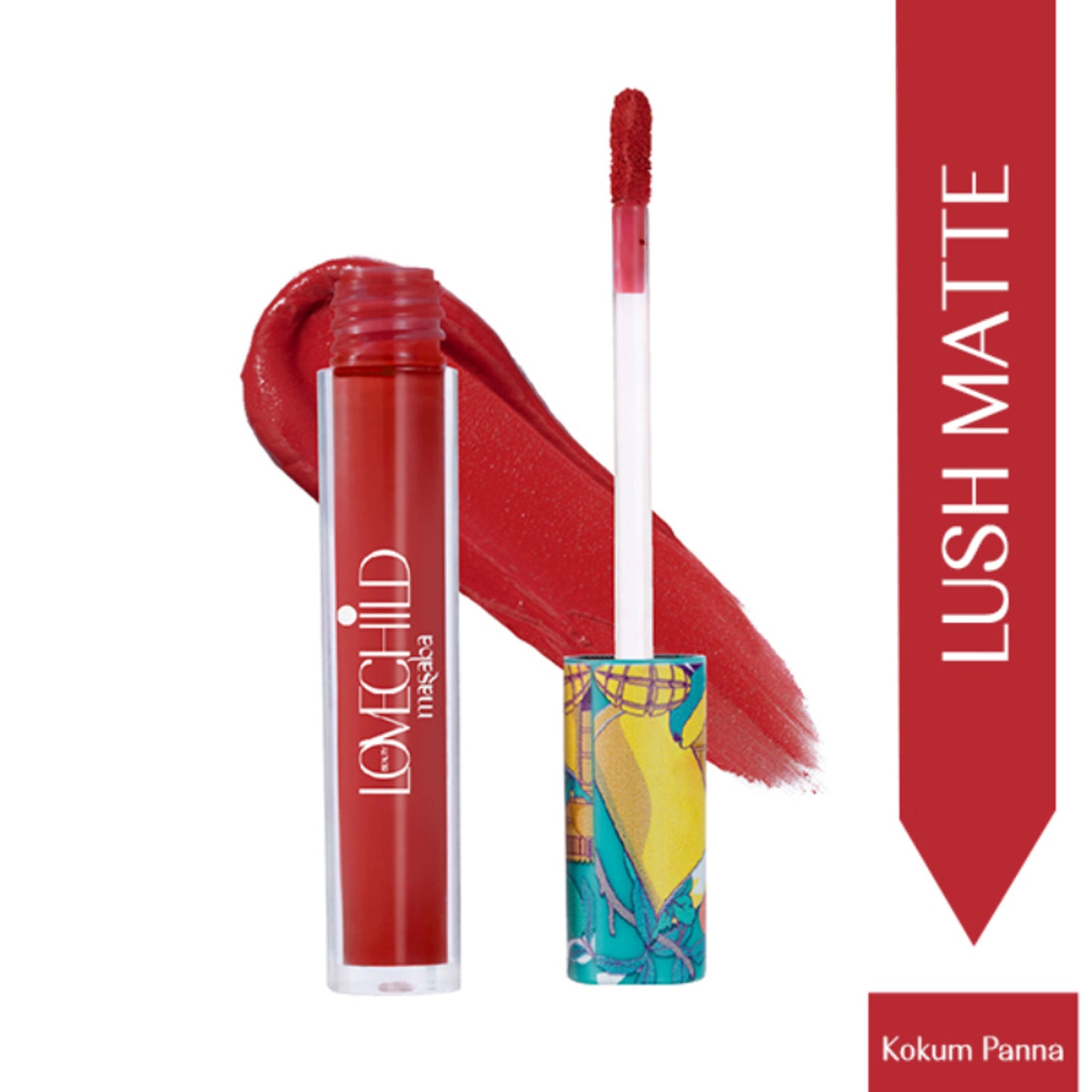 LoveChild Masaba Lush-Matte Lip Creme - Mamma Mia! - Kokum Panna