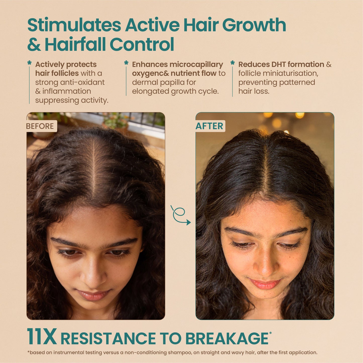 Nat Habit Rosemary Nourishing Hair Jal Spray for Stronger Hair, Frizz Control & Healthy Scalp