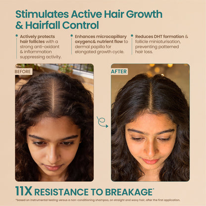 Nat Habit Rosemary Nourishing Hair Jal Spray for Stronger Hair, Frizz Control & Healthy Scalp