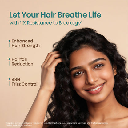 Nat Habit Rosemary Nourishing Hair Jal Spray for Stronger Hair, Frizz Control & Healthy Scalp