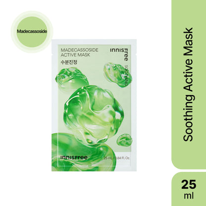 Innisfree Madecassoside Active Mask - Calming & Barrier Repair Care