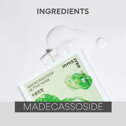 Innisfree Madecassoside Active Mask - Calming & Barrier Repair Care
